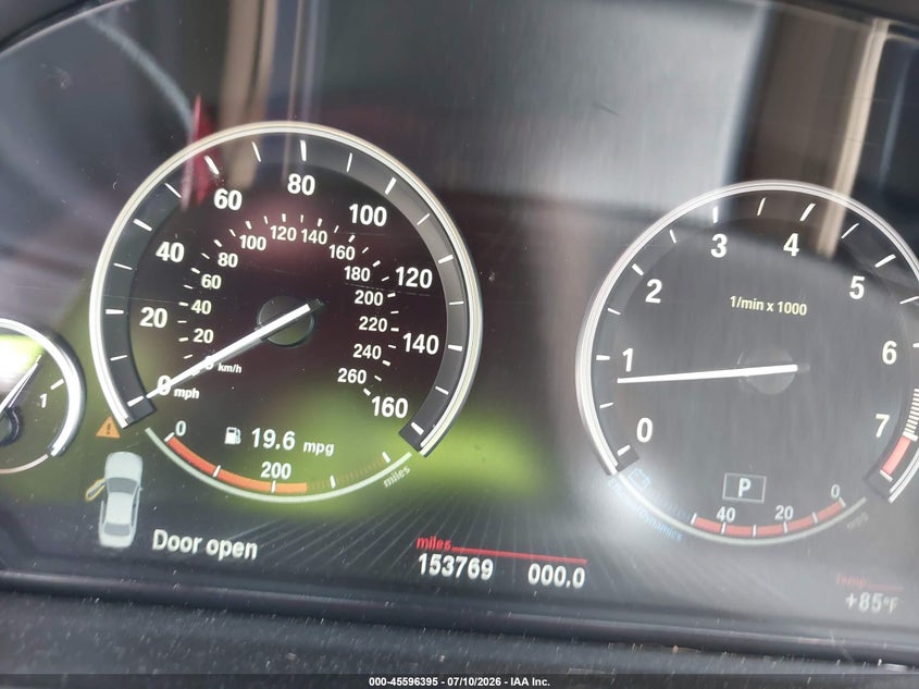 2014 BMW 5er VIN WBAKN9C53ED681709 IAAI salvage auction — NORMAL WEAR, Clear (Alabama), sold $3,150 on 2026-07-29 (photo 7)