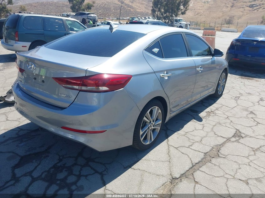 2017 Hyundai Elantra VIN 5NPD84LF7HH087735 IAAI salvage auction — TRANSMISSION, Salvage (California), sold $1,950 on 2026-07-18 (photo 4)