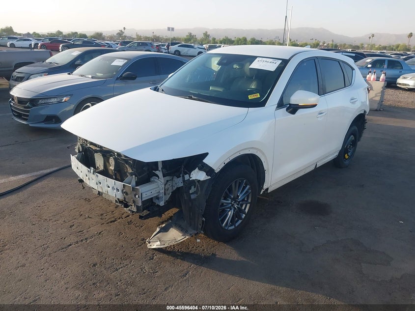 2017 Mazda Cx-5 VIN JM3KFACL6H0161412 IAAI salvage auction — FRONT & REAR, Salvage (Arizona), sold $3,200 on 2026-07-28 (photo 2)