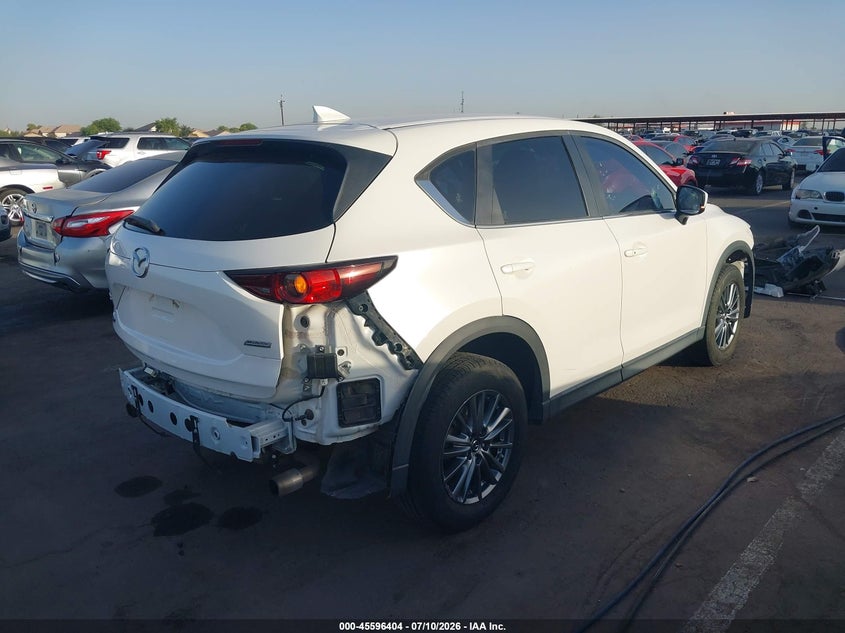 2017 Mazda Cx-5 VIN JM3KFACL6H0161412 IAAI salvage auction — FRONT & REAR, Salvage (Arizona), sold $3,200 on 2026-07-28 (photo 4)