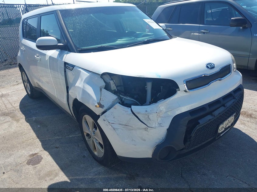 2015 Kia Soul VIN KNDJN2A27F7206224 IAAI salvage auction — RIGHT FRONT, Salvage (Ohio), sold $50 on 2026-07-28 (photo 6)