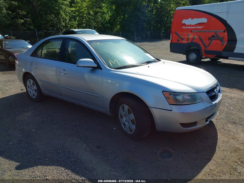 2008 Hyundai Sonata VIN 5NPET46C48H345956 IAAI salvage auction — NORMAL WEAR, Clear (Maryland), sold $25 on 2026-07-22 (photo 1)