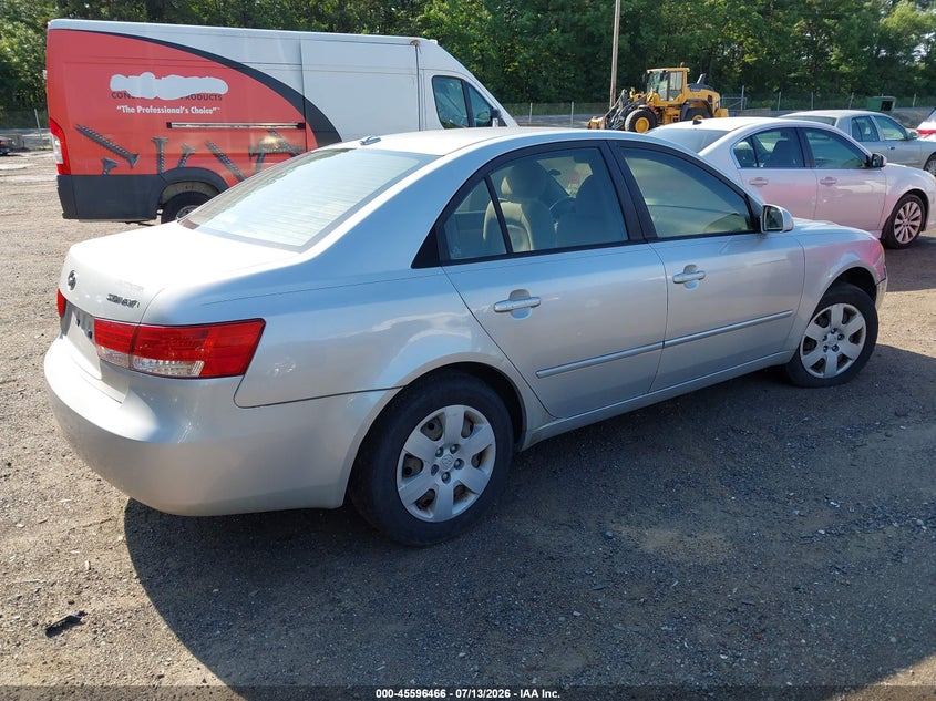 2008 Hyundai Sonata VIN 5NPET46C48H345956 IAAI salvage auction — NORMAL WEAR, Clear (Maryland), sold $25 on 2026-07-22 (photo 4)