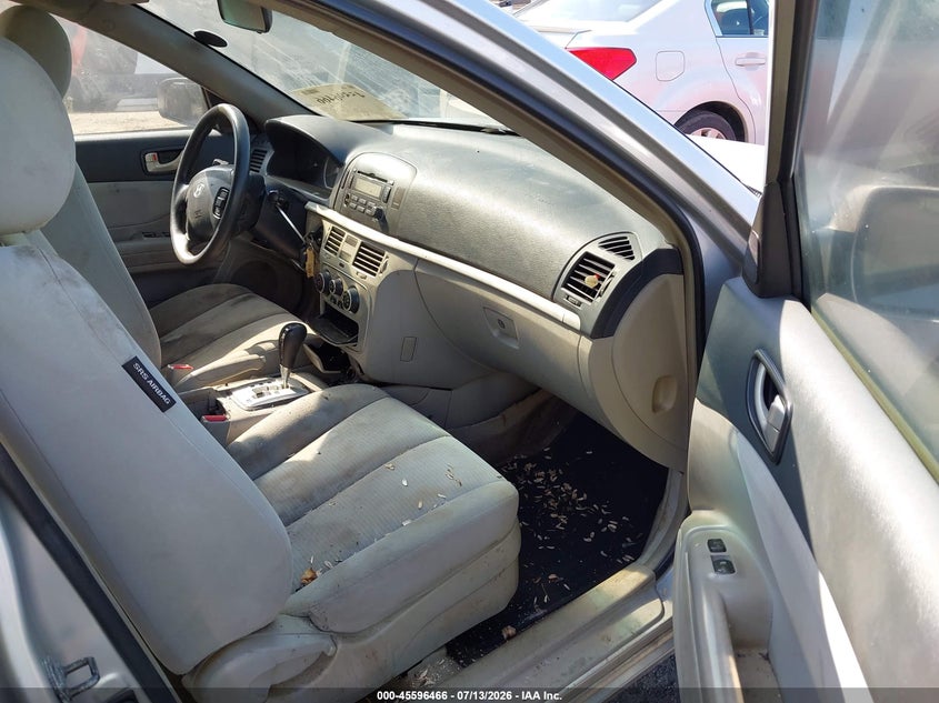2008 Hyundai Sonata VIN 5NPET46C48H345956 IAAI salvage auction — NORMAL WEAR, Clear (Maryland), sold $25 on 2026-07-22 (photo 5)
