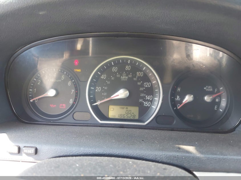 2008 Hyundai Sonata VIN 5NPET46C48H345956 IAAI salvage auction — NORMAL WEAR, Clear (Maryland), sold $25 on 2026-07-22 (photo 7)