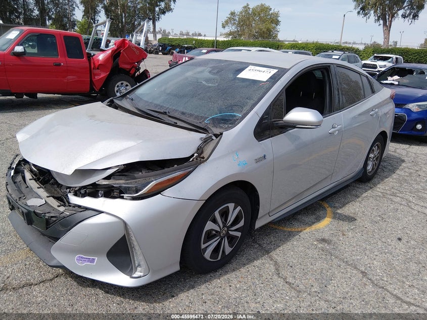 2019 Toyota Prius VIN JTDKARFP7K3108387 IAAI salvage auction — FRONT END, Salvage (California), sold $3,950 on 2026-07-28 (photo 2)