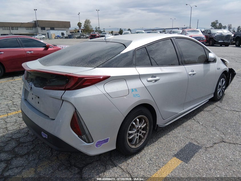 2019 Toyota Prius VIN JTDKARFP7K3108387 IAAI salvage auction — FRONT END, Salvage (California), sold $3,950 on 2026-07-28 (photo 4)