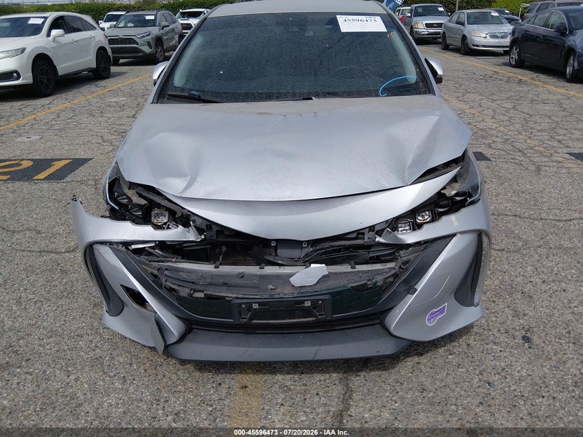 2019 Toyota Prius VIN JTDKARFP7K3108387 IAAI salvage auction — FRONT END, Salvage (California), sold $3,950 on 2026-07-28 (photo 6)