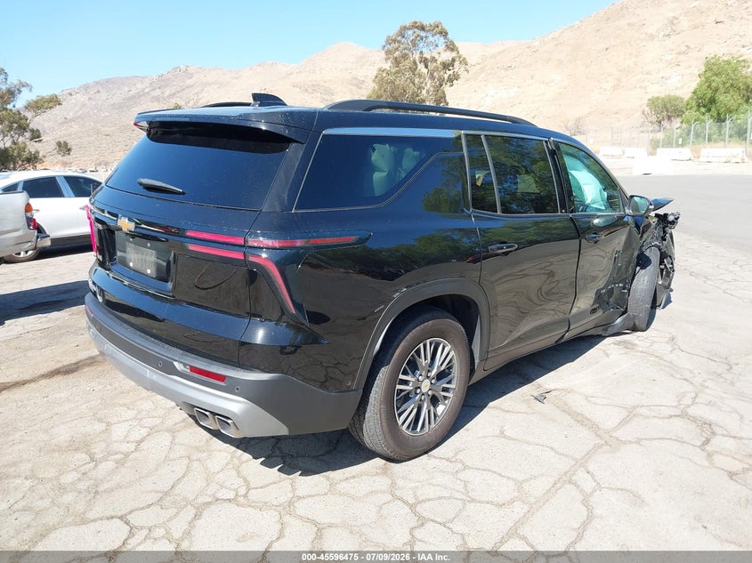 2025 Chevrolet Traverse VIN 1GNERGRS2SJ249316 IAAI salvage auction — TRANSMISSION, Salvage (California), sold $8,600 on 2026-07-29 (photo 4)