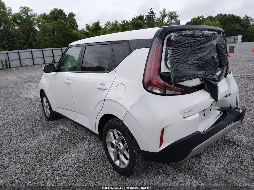 2024 Kia Soul VIN KNDJ23AU8R7227880 IAAI salvage auction — FRONT & REAR, Salvage Title, sold $4,725 on 2026-07-15 (photo 3)