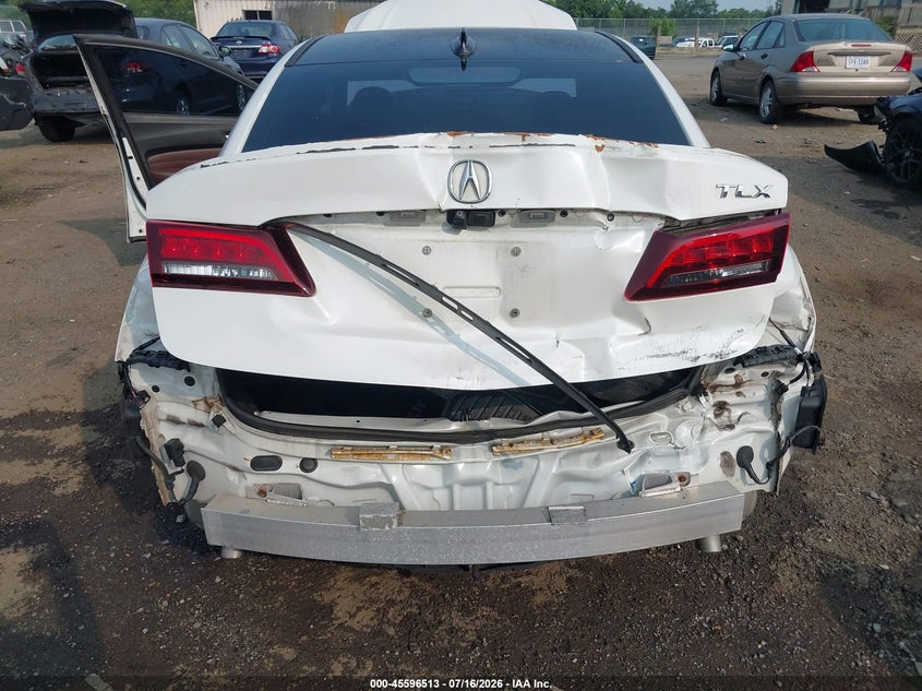 2015 Acura Tlx VIN 19UUB2F58FA024366 IAAI salvage auction — REAR END, Salvage (Virginia), sold $3,000 on 2026-07-31 (photo 6)