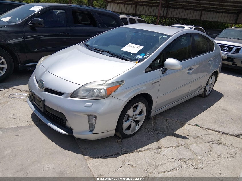 2012 Toyota Prius VIN JTDKN3DU8C1480800 IAAI salvage auction — NORMAL WEAR, Original (Texas), sold $3,350 on 2026-07-29 (photo 2)
