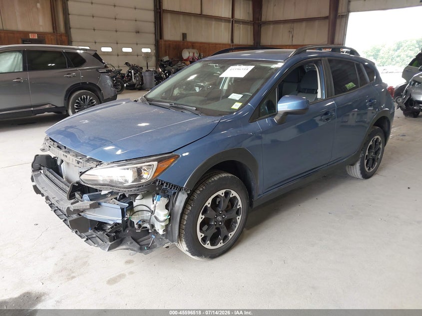 2022 Subaru Xv VIN JF2GTAEC7NH263692 IAAI salvage auction — RIGHT FRONT, Salvage Title, sold $4,000 on 2026-07-29 (photo 2)