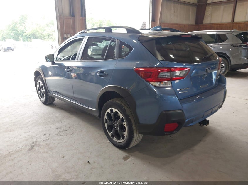 2022 Subaru Xv VIN JF2GTAEC7NH263692 IAAI salvage auction — RIGHT FRONT, Salvage Title, sold $4,000 on 2026-07-29 (photo 3)