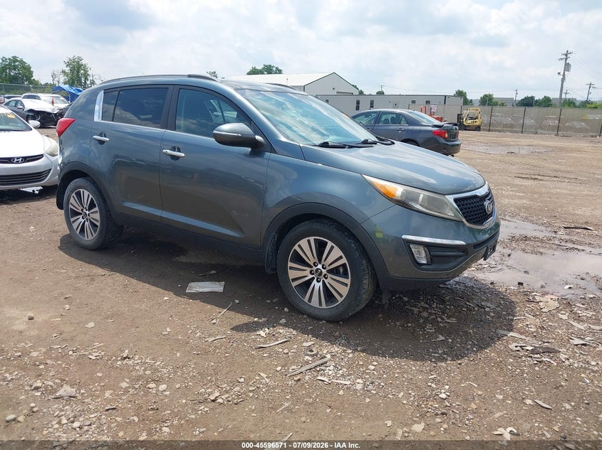 2014 Kia Sportage VIN KNDPC3AC6E7604814 IAAI salvage auction — NORMAL WEAR, Original (Ohio), sold $1,200 on 2026-07-30 (photo 1)