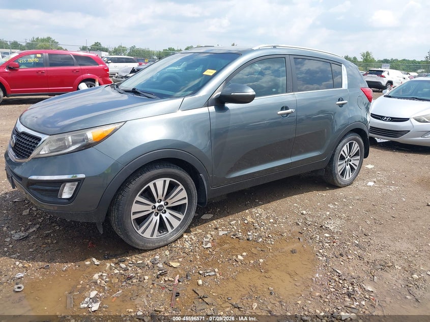 2014 Kia Sportage VIN KNDPC3AC6E7604814 IAAI salvage auction — NORMAL WEAR, Original (Ohio), sold $1,200 on 2026-07-30 (photo 2)