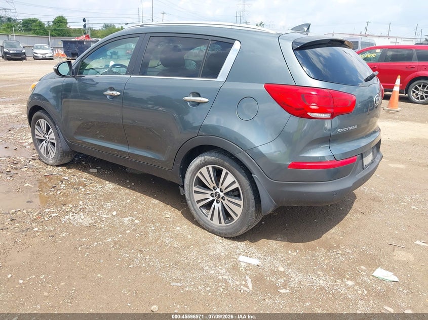 2014 Kia Sportage VIN KNDPC3AC6E7604814 IAAI salvage auction — NORMAL WEAR, Original (Ohio), sold $1,200 on 2026-07-30 (photo 3)