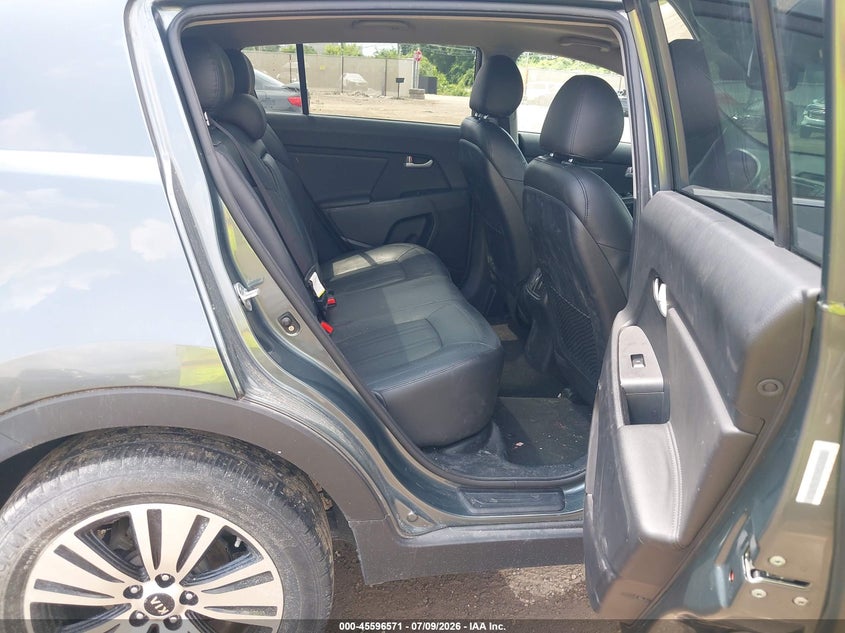 2014 Kia Sportage VIN KNDPC3AC6E7604814 IAAI salvage auction — NORMAL WEAR, Original (Ohio), sold $1,200 on 2026-07-30 (photo 8)