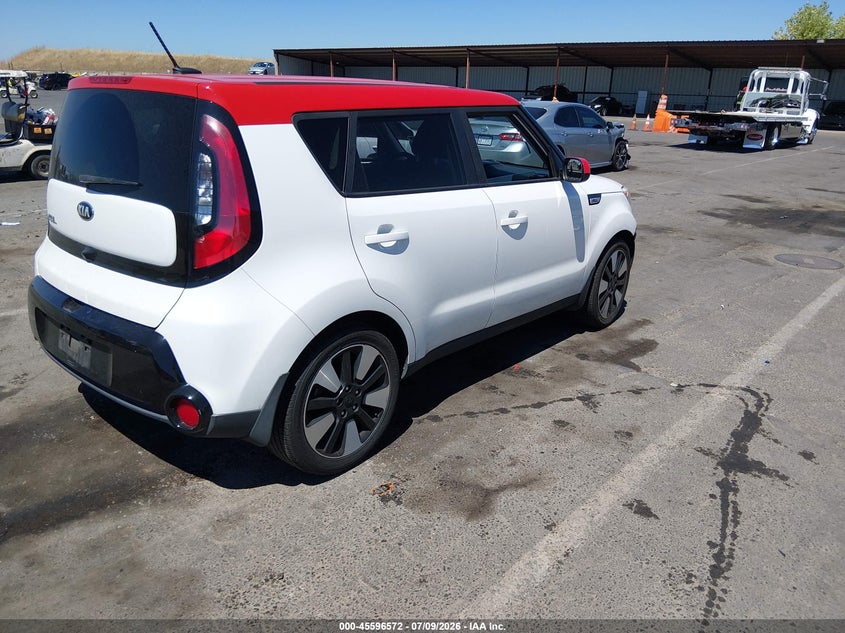 2016 Kia Soul VIN KNDJP3A5XG7318981 IAAI salvage auction — FRONT END, Salvage (California), sold $800 on 2026-07-29 (photo 4)