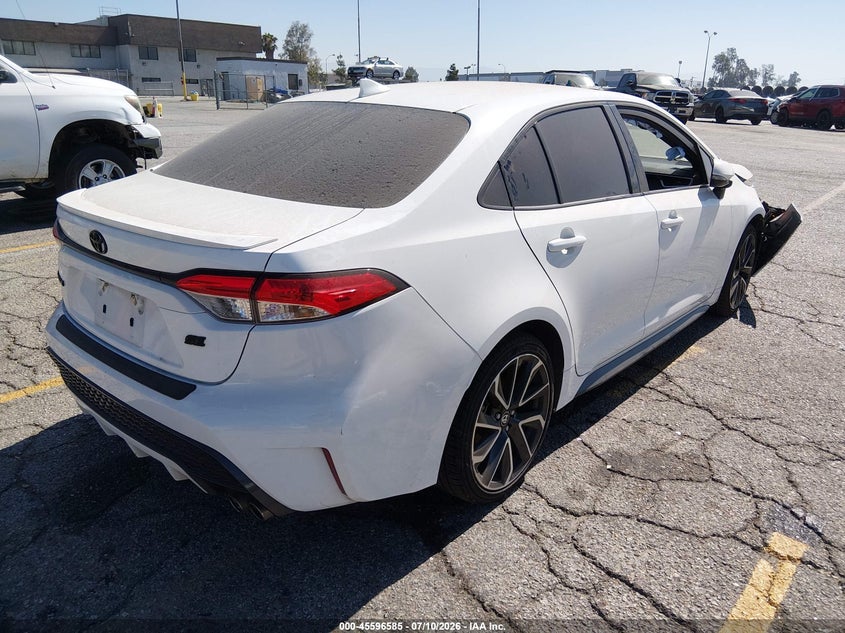 2022 Toyota Corolla VIN JTDS4MCE0N3512066 IAAI salvage auction — FRONT END, Salvage Title, sold $3,900 on 2026-08-01 (photo 4)