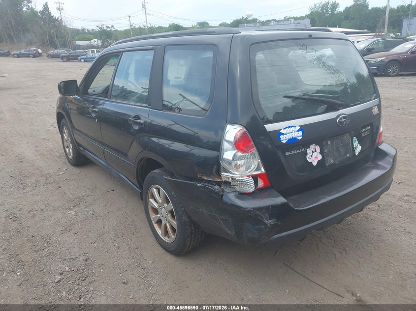 2008 Subaru Forester VIN JF1SG65628H716177 IAAI salvage auction — LEFT REAR, Salvage (Idaho), sold $25 on 2026-07-28 (photo 3)