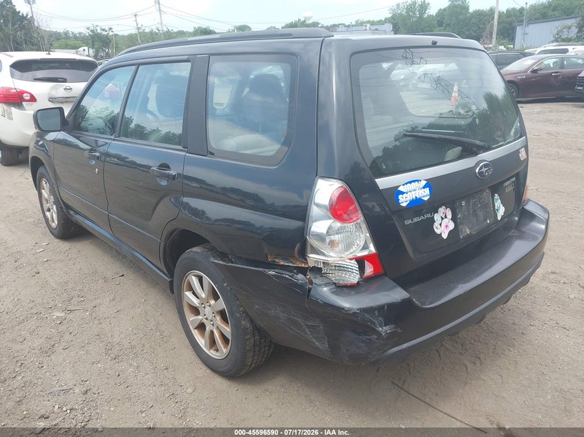2008 Subaru Forester VIN JF1SG65628H716177 IAAI salvage auction — LEFT REAR, Salvage (Idaho), sold $25 on 2026-07-28 (photo 6)