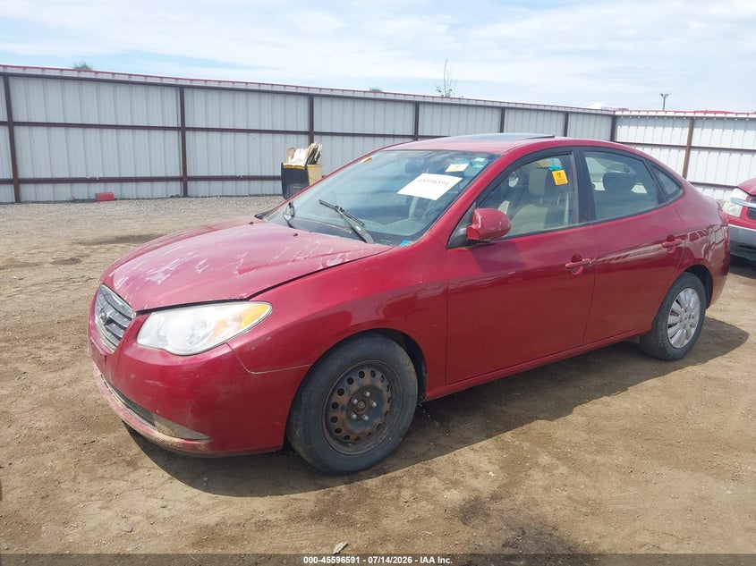 2007 Hyundai Elantra VIN KMHDU46D57U171817 IAAI salvage auction — NORMAL WEAR, Clear (Idaho), sold $100 on 2026-08-01 (photo 2)