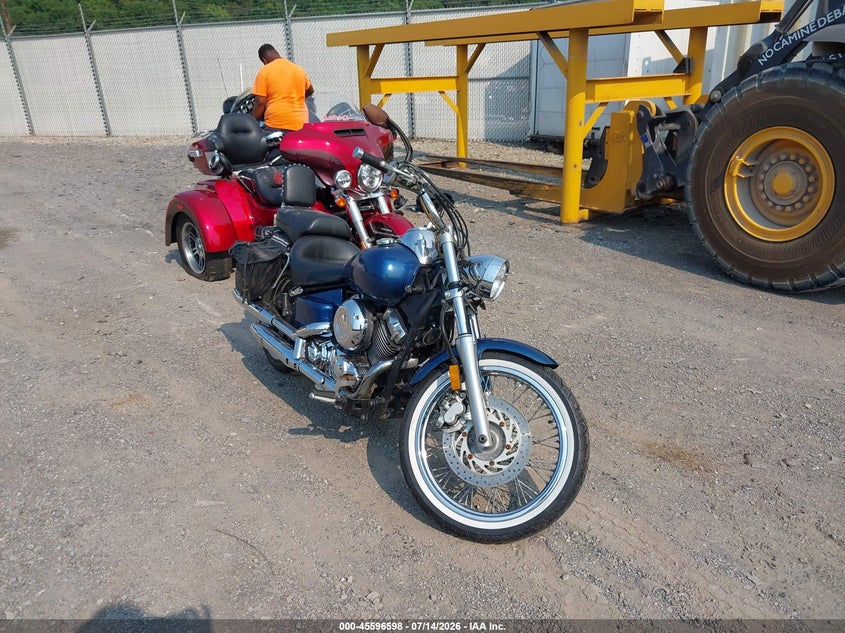 2002 Yamaha Xvs65 VIN JYAVM01E12A046417 IAAI salvage auction — NORMAL WEAR, Clear (Pennsylvania), sold $25 on 2026-07-21 (photo 1)