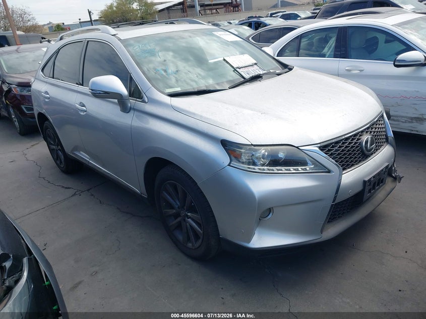 2013 Lexus Rx VIN 2T2BK1BA2DC194696 IAAI salvage auction — LEFT FRONT, Salvage Certificate (California), sold $6,900 on 2026-07-26 (photo 1)