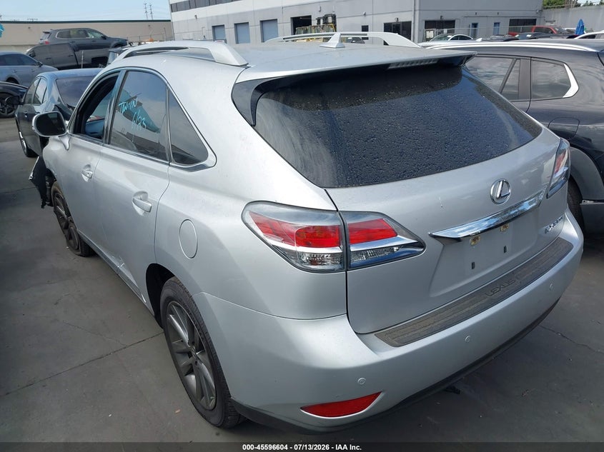 2013 Lexus Rx VIN 2T2BK1BA2DC194696 IAAI salvage auction — LEFT FRONT, Salvage Certificate (California), sold $6,900 on 2026-07-26 (photo 3)