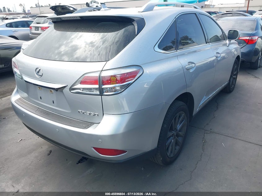 2013 Lexus Rx VIN 2T2BK1BA2DC194696 IAAI salvage auction — LEFT FRONT, Salvage Certificate (California), sold $6,900 on 2026-07-26 (photo 4)
