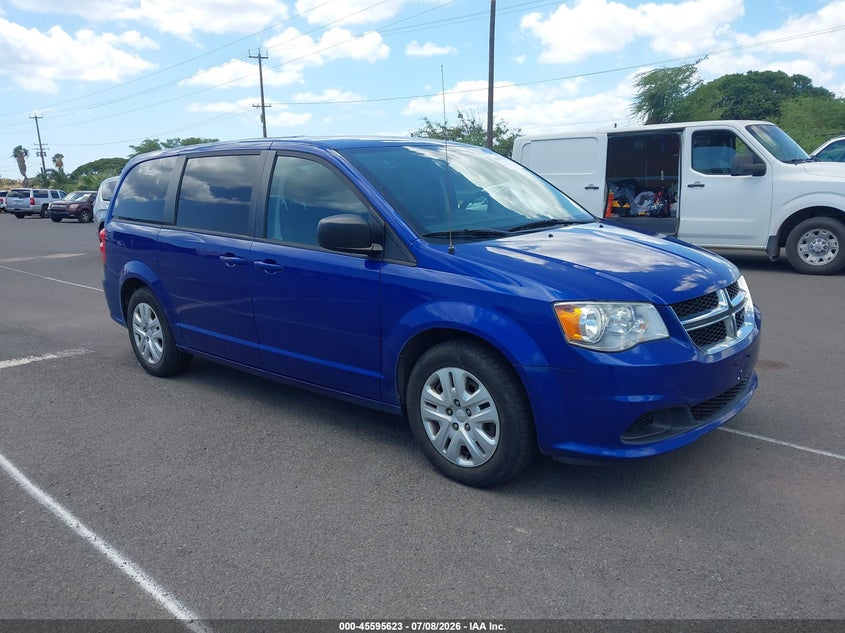 2018 Dodge Grand caravan VIN 2C4RDGBG1JR313080 IAAI salvage auction — NORMAL WEAR, Sf97 (Hawaii), sold $7,200 on 2026-07-28 (photo 1)