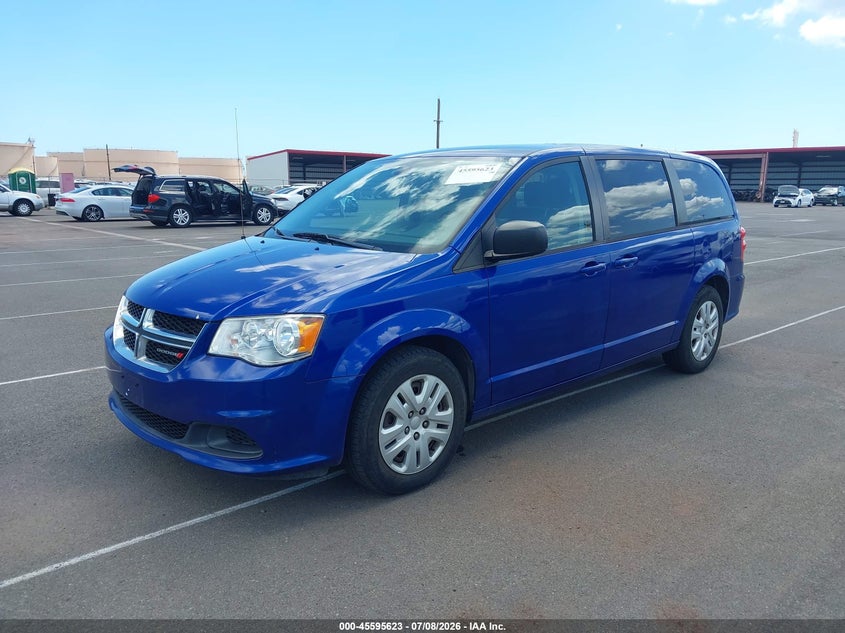 2018 Dodge Grand caravan VIN 2C4RDGBG1JR313080 IAAI salvage auction — NORMAL WEAR, Sf97 (Hawaii), sold $7,200 on 2026-07-28 (photo 2)