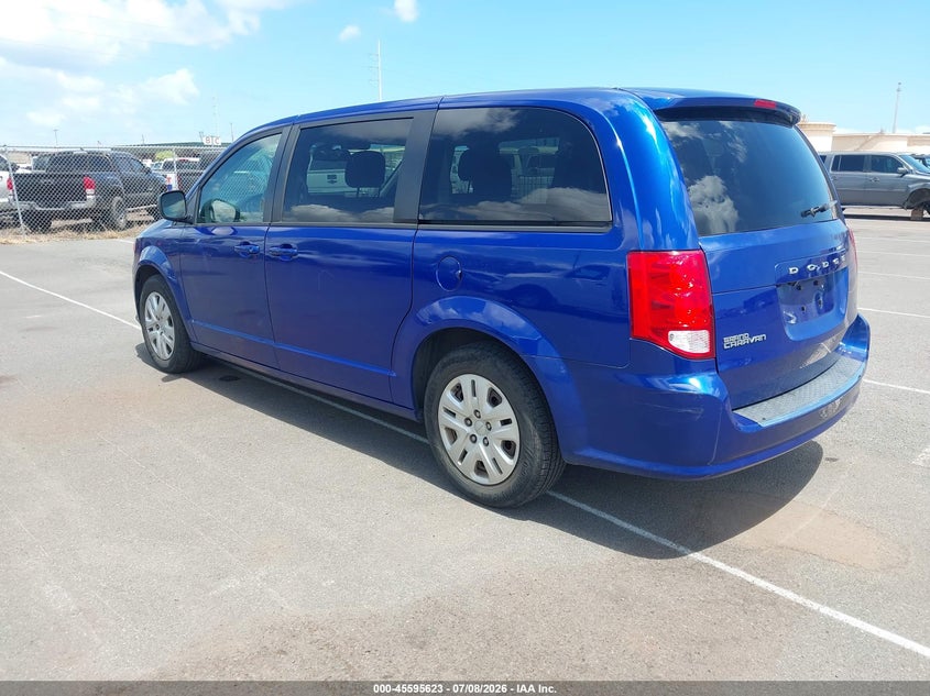 2018 Dodge Grand caravan VIN 2C4RDGBG1JR313080 IAAI salvage auction — NORMAL WEAR, Sf97 (Hawaii), sold $7,200 on 2026-07-28 (photo 3)