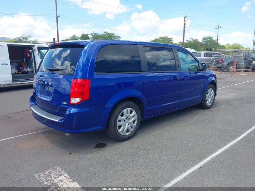 2018 Dodge Grand caravan VIN 2C4RDGBG1JR313080 IAAI salvage auction — NORMAL WEAR, Sf97 (Hawaii), sold $7,200 on 2026-07-28 (photo 4)