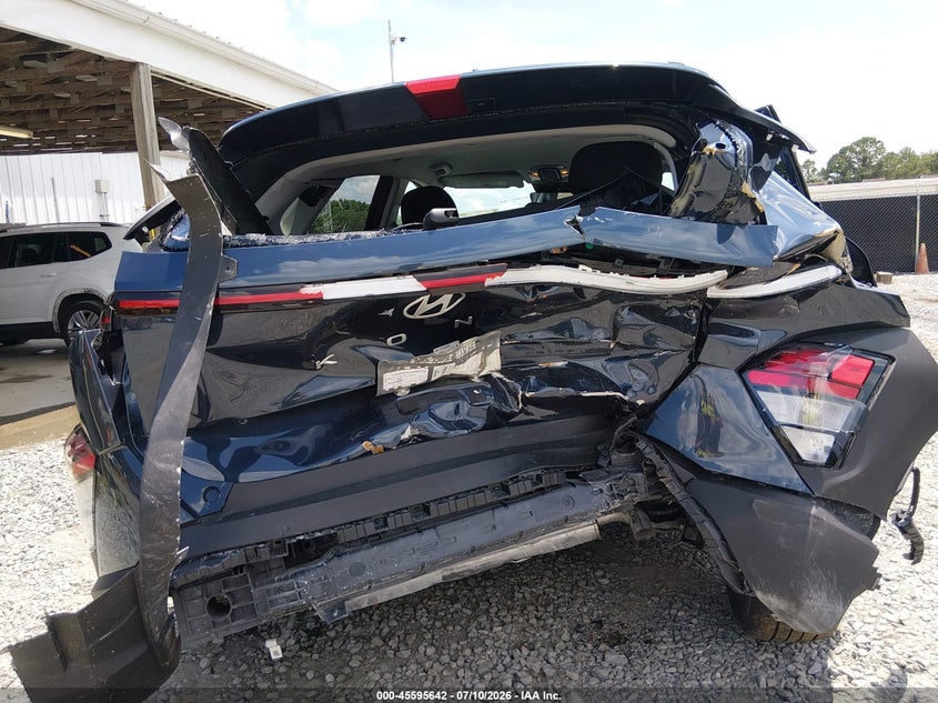 2025 Hyundai Kona VIN KM8HB3AB9SU326658 IAAI salvage auction — REAR END, Salvage Title, sold $4,400 on 2026-07-15 (photo 6)