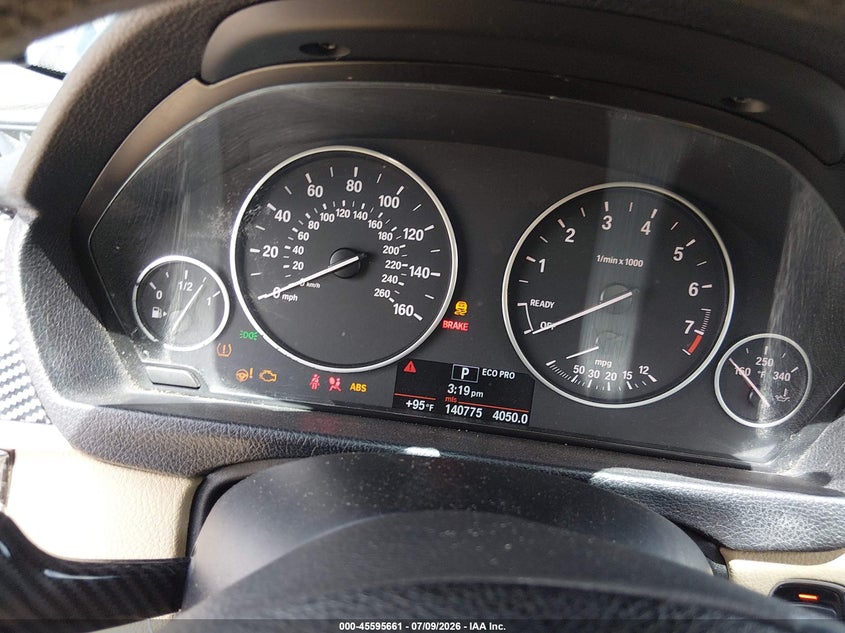 2012 BMW 3er VIN WBA3A5C58CF341384 IAAI salvage auction — LEFT & RIGHT, Salvage Title, sold $450 on 2026-08-20 (photo 7)