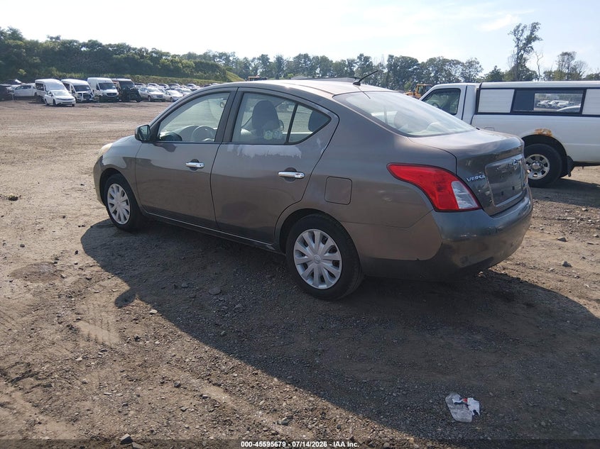 2012 Nissan Versa VIN 3N1CN7AP3CL820795 IAAI salvage auction — NORMAL WEAR, Clear (New Jersey), sold $1,025 on 2026-07-28 (photo 3)