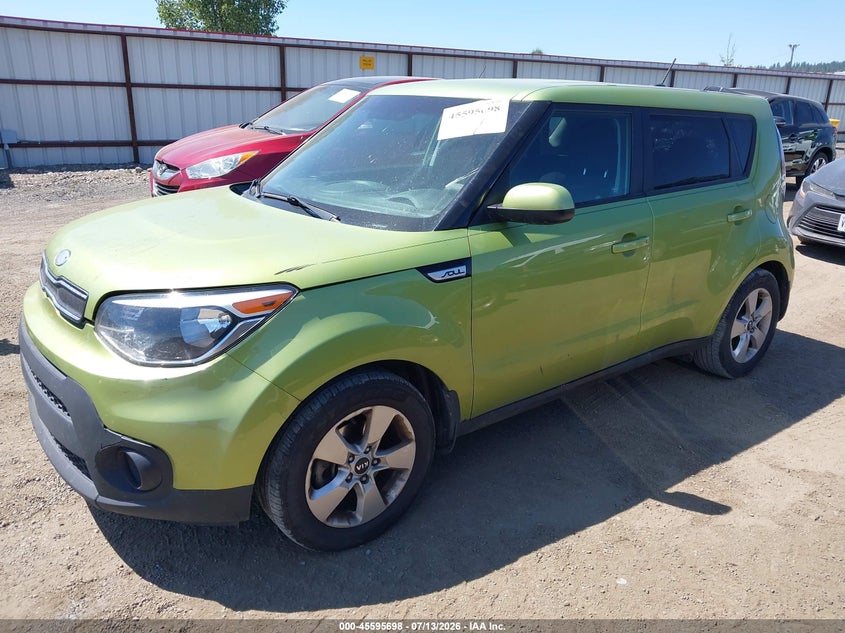 2018 Kia Soul VIN KNDJN2A2XJ7902097 IAAI salvage auction — NORMAL WEAR, Clear (Montana), sold $25 on 2026-07-28 (photo 2)