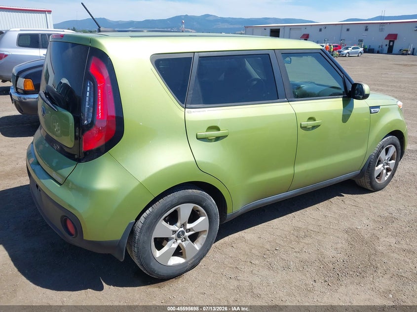 2018 Kia Soul VIN KNDJN2A2XJ7902097 IAAI salvage auction — NORMAL WEAR, Clear (Montana), sold $25 on 2026-07-28 (photo 4)
