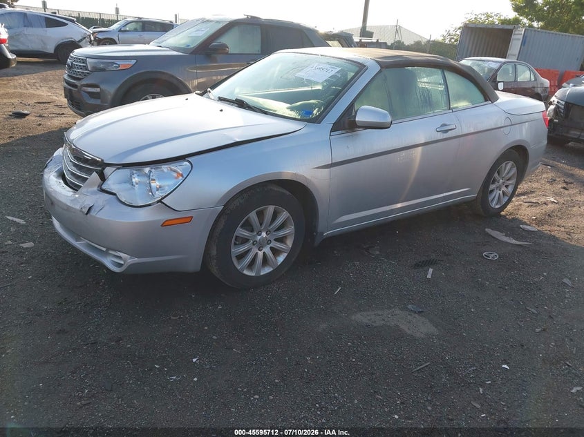 2010 Chrysler Sebring VIN 1C3BC5ED7AN142928 IAAI salvage auction — FRONT END, Clear (Virginia), sold $325 on 2026-08-19 (photo 2)