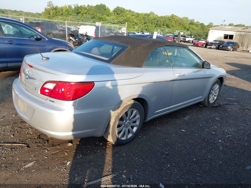 2010 Chrysler Sebring VIN 1C3BC5ED7AN142928 IAAI salvage auction — FRONT END, Clear (Virginia), sold $325 on 2026-08-19 (photo 4)
