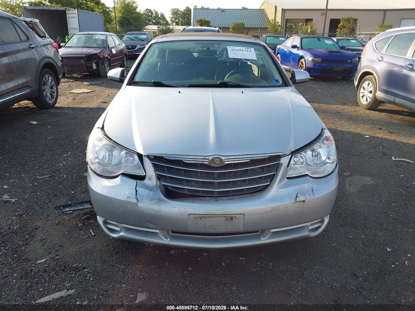 2010 Chrysler Sebring VIN 1C3BC5ED7AN142928 IAAI salvage auction — FRONT END, Clear (Virginia), sold $325 on 2026-08-19 (photo 6)