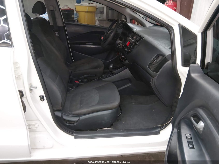 2013 Kia Rio VIN KNADM4A31D6170468 IAAI salvage auction — RIGHT SIDE, Salvage (Arizona), sold $775 on 2026-07-28 (photo 5)