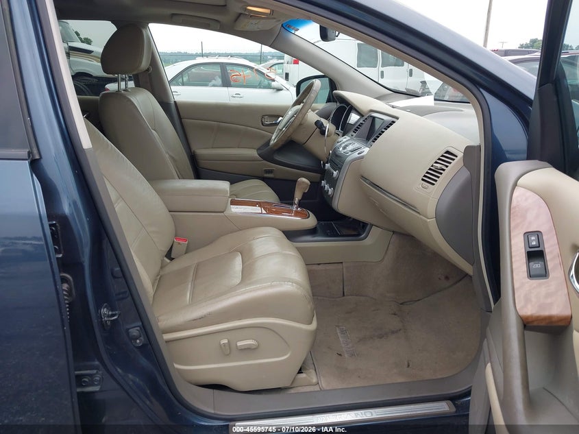 2011 Nissan Murano VIN JN8AZ1MW2BW173926 IAAI salvage auction — NORMAL WEAR, Clear (Pennsylvania), sold $275 on 2026-07-15 (photo 5)