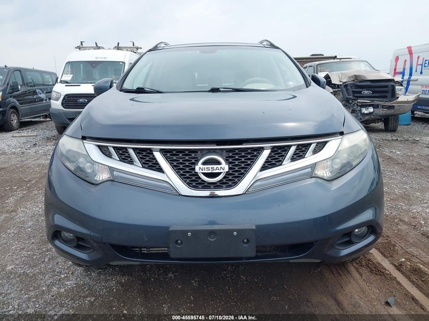 2011 Nissan Murano VIN JN8AZ1MW2BW173926 IAAI salvage auction — NORMAL WEAR, Clear (Pennsylvania), sold $275 on 2026-07-15 (photo 6)