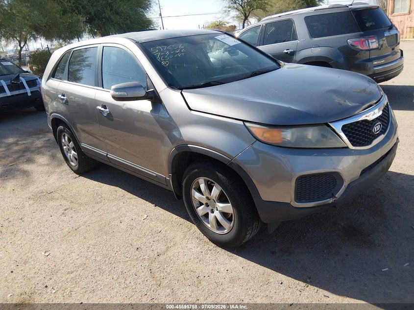 2012 Kia Sorento VIN 5XYKT3A1XCG300023 IAAI salvage auction — FRONT END, Salvage Title, sold $700 on 2026-07-23 (photo 1)
