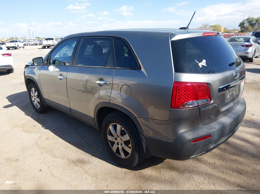 2012 Kia Sorento VIN 5XYKT3A1XCG300023 IAAI salvage auction — FRONT END, Salvage Title, sold $700 on 2026-07-23 (photo 3)