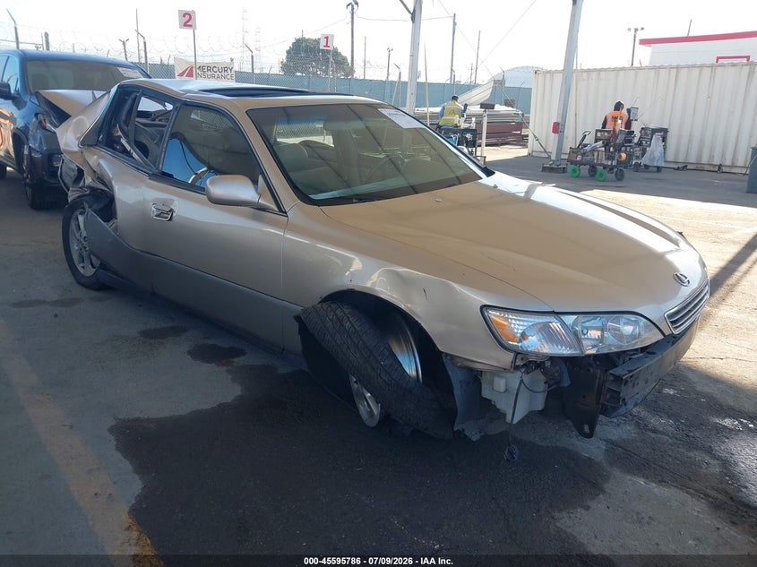2001 Lexus Es 300 VIN JT8BF28G010310346 IAAI salvage auction — ALL OVER, Salvage (California), sold $25 on 2026-07-29 (photo 1)