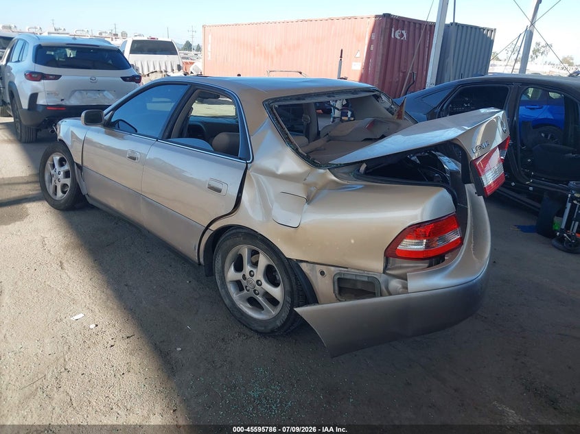2001 Lexus Es 300 VIN JT8BF28G010310346 IAAI salvage auction — ALL OVER, Salvage (California), sold $25 on 2026-07-29 (photo 3)